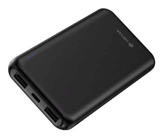 Внешний аккумулятор Devia Guardian Power Bank 20000 mah, черный фото 2