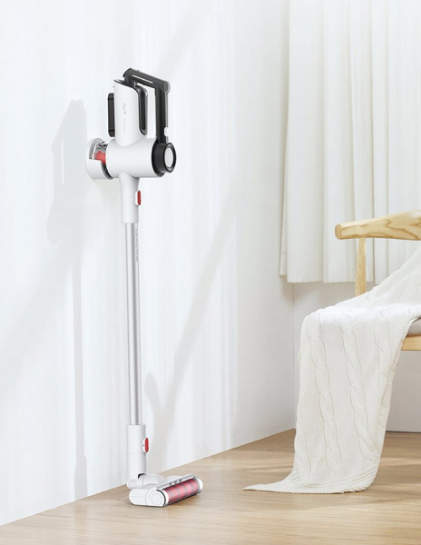 Пылесос беспроводной Deerma VC40, белый фото 3