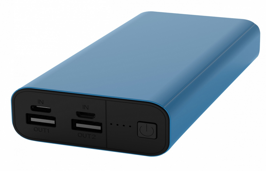 Внешний аккумулятор Accesstyle Arnica 20M, 20000 mah, синий фото 1
