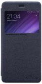 Чехол-книжка для Xiaomi Redmi 4 Pro (черный), Nillkin Sparkle Leather Case - фото